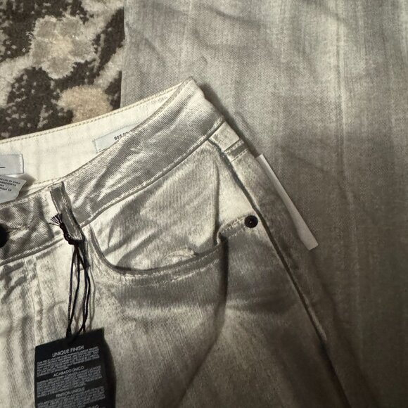 NWT Brushed Metallic Jeans - Picture 4 of 5